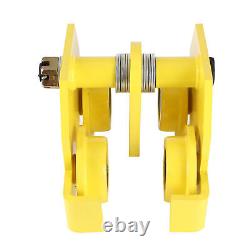3 Ton Capacity Manual Trolley Heavy Duty Steel I Beam-Single Track Trolley For