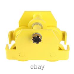 3 Ton Capacity Manual Trolley Heavy Duty Steel I Beam-Single Track Trolley For
