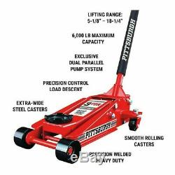 3 Ton Car Heavy Duty Floor Jack Rapid Pump Garage Shop Auto Lifting Automotive