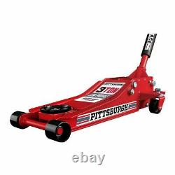 3 Ton FLOOR JACK Heavy Duty Steel Low Profile Rapid Pump Show Car Low Rider Jack