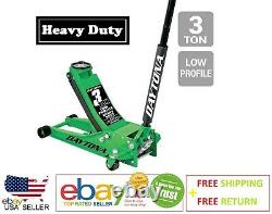 3 Ton Floor Jack Low Profile Heavy Duty Rapid Pump Low Rider DAYTONA 2 ton NEW