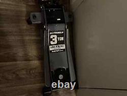3 Ton Floor Jack Low Profile Steel Hydraulic Heavy Duty Rapid Pump Car Tool Gray