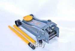 3 Ton Floor Jack Service Arcan Heavy Duty Steel Low Profile Rapid Pump Car US