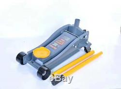 3 Ton Floor Jack Service Arcan Heavy Duty Steel Low Profile Rapid Pump Car US