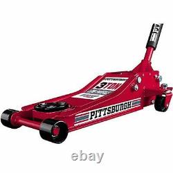 3 Ton HEAVY DUTY Steel Low Profile Rapid Pump Floor Jack Show Car Low Rider NEW