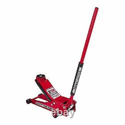 3 Ton HEAVY DUTY Steel Low Profile Rapid Pump Floor Jack Show Car Low Rider NEW