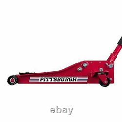 3 Ton HEAVY DUTY Steel Low Profile Rapid Pump Floor Jack Show Car Low Rider NEW