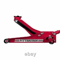 3 Ton HEAVY DUTY Steel Low Profile Rapid Pump Floor Jack Show Car Low Rider NEW