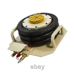 3 Ton Heavy Duty Air Bag Jack for Cars Lifts Up to 18 Inches White