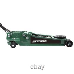 3 Ton Heavy Duty Floor Jack Low Profile Center Weight Garage Shop Gear Car Lift