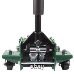 3 Ton Heavy Duty Floor Jack Low Profile Center Weight Garage Shop Gear Car Lift
