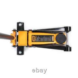3-Ton Heavy-Duty Floor Jack with Dual Piston Quick Lift