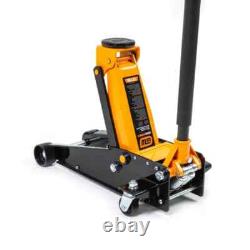 3-Ton Heavy-Duty Floor Jack with Dual Piston Quick Lift