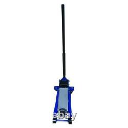 3 Ton Heavy Duty Hydraulic Floor Jack For Truck Trailer Car Steel Blue