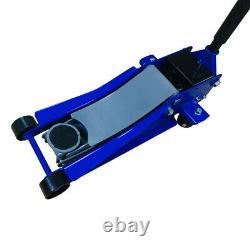 3 Ton Heavy Duty Hydraulic Floor Jack for Truck Trailer Car Steel Blue