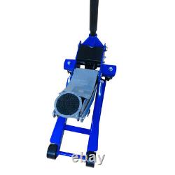 3 Ton Heavy Duty Hydraulic Floor Jack for Truck Trailer Car Steel Blue