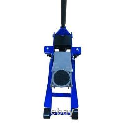 3 Ton Heavy Duty Hydraulic Floor Jack for Truck Trailer Car Steel Blue USA