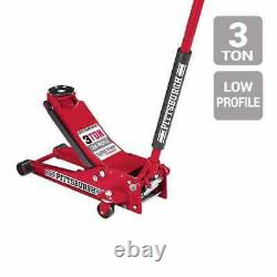 3 Ton Heavy Duty Steel Low Profile Rapid Pump Floor Jack Show Car Low Rider NEW