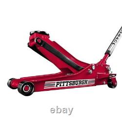 3 Ton Heavy Duty Steel Low Profile Rapid Pump Floor Jack Show Car Low Rider NEW