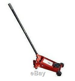 3 Ton Heavy Duty Steel Rolling Hydraulic Shop Floor Jack Car Garage