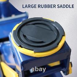 3 Ton Heavy-duty Floor Jack, Steel Hydraulic Jack with Double Pumps