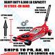 3 Ton Low Profile Floor Jack Heavy Duty Steel Rapid Lift Pump Hydraulic Car Auto
