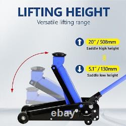 3 Ton Low Profile Floor Jack Heavy-duty Steel Single Piston Hydraulic Pump
