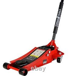 3 Ton Low Profile heavy duty steel Hydraulic Floor Jack with Dual Pump