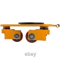 3 Ton Machinery Skate Mover 360° Rotation Smooth Heavy Duty Machinery Mover