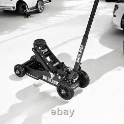 3 Ton Off Road Jack Big Wheel Heavy Duty Floor All Terrain Truck ATV SUV Tools