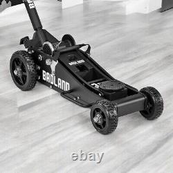 3 Ton Off Road Jack Big Wheel Heavy Duty Floor All Terrain Truck ATV SUV Tools