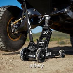 3 Ton Off Road Jack Big Wheel Heavy Duty Floor All Terrain Truck ATV SUV Tools
