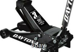 3 Ton Professional HEAVY DUTY Steel Low Profile Rapid Pump DAYTONA Floor Jack