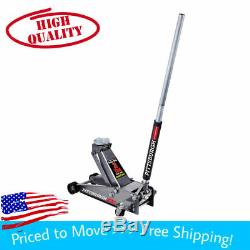 3 Ton Steel Heavy Duty Floor Jack withRapid Pump Great For Shop/Garage/Home Use