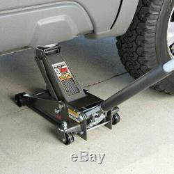 3 Ton Steel Heavy Duty Floor Jack withRapid Pump Great For Shop/Garage/Home Use