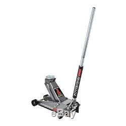 3 Ton Steel Heavy Duty Floor Jack with Rapid Pump Great For Shop Garage Home Use