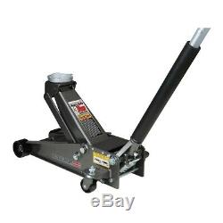 3 Ton Steel Heavy Duty Floor Jack with Rapid Pump Great For Shop Garage Home Use