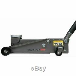 3 Ton Steel Heavy Duty Floor Jack with Rapid Pump Great For Shop/Garage/Home Use