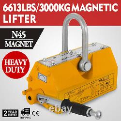 3 Ton Steel Magnetic Lifter Crane Hoist Lifting Magnet 3000KG Heavy Duty