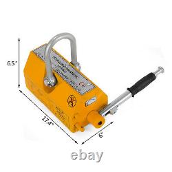 3 Ton Steel Magnetic Lifter Crane Hoist Lifting Magnet 3000KG Heavy Duty