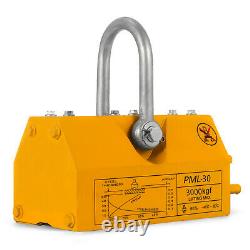 3 Ton Steel Magnetic Lifter Crane Hoist Lifting Magnet 3000KG Heavy Duty