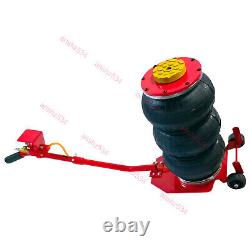 3 Ton Triple Air Bag Jack for Car 3S Fast Heavy Duty Air Jack Lift Up To 18