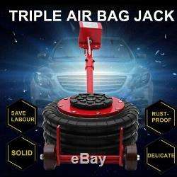 3 Ton Triple Bag Air Jack Pneumatic Jack 6600LBS Quick Lift Heavy Duty Jacking