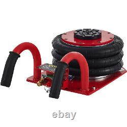 3 Ton Triple Bag Air Pneumatic Jack 6600 lbs Heavy Duty Compressed Air 18\ High