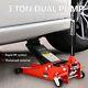 3 Ton Trolley Jack Floor Heavy Duty Ultra Low 85mm Profile Rapid Pump Car Garage