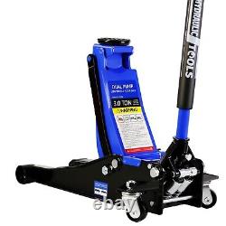 3 Ton Trolley Jack Floor Heavy Duty Ultra Low 85mm Profile Rapid Pump Car Garage