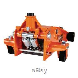 3 ton Steel Heavy Duty Floor Jack with Rapid Pump Orange