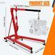 4000lbs 2 Ton Folding Engine Hoist Cherry Picker Crane Lifter Heavy Duty Steel