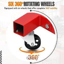 4000lbs 2 Ton Folding Engine Hoist Cherry Picker Crane Lifter Heavy Duty Steel