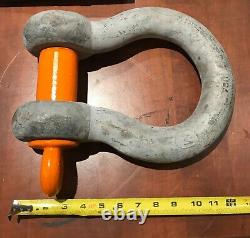 43T Ton WLL Alloy Lifting Rigging Anchor Shackle D Ring 51MM USA Heavy Duty